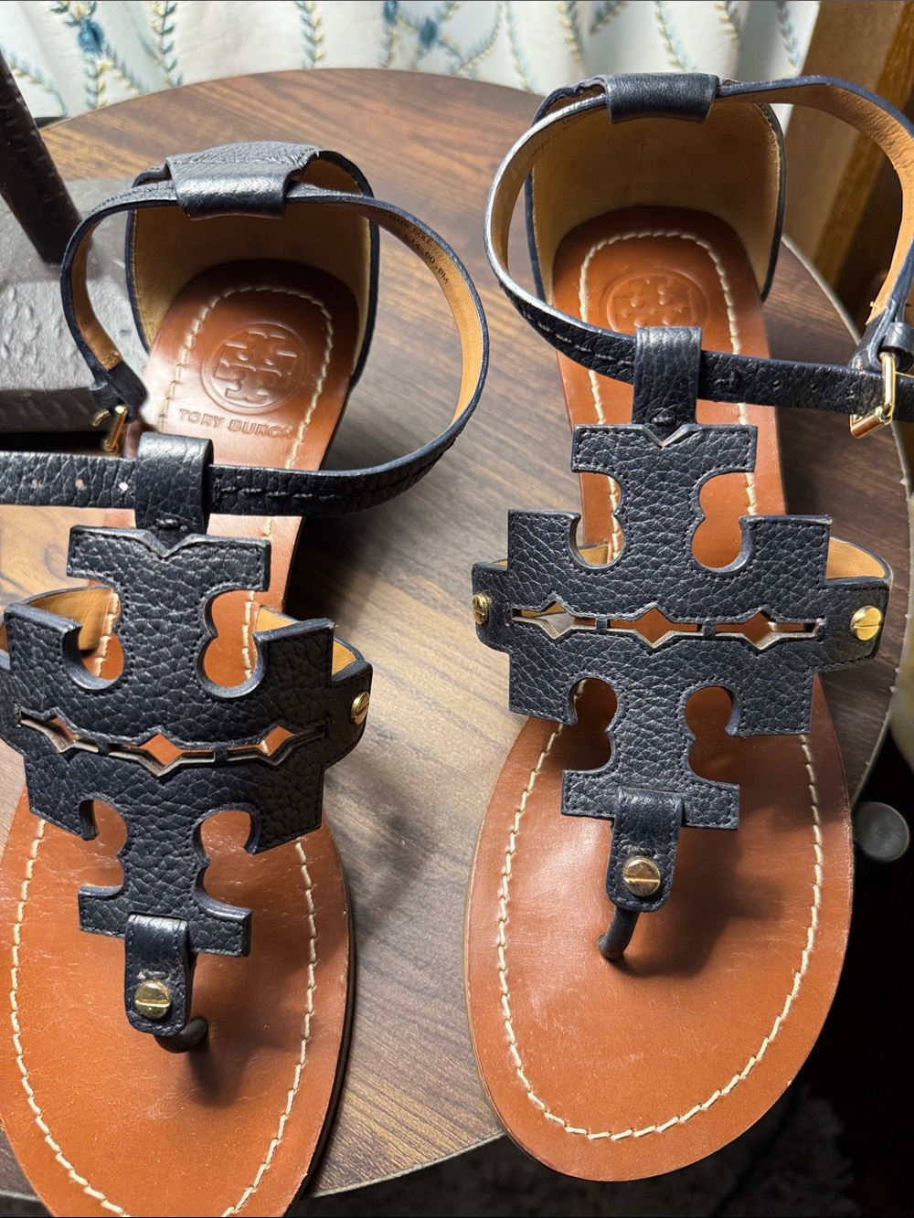Tory Burch strapy wedge sandal